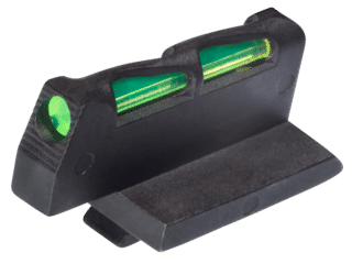 Fiber optic front sight for Ruger GP100 Revolvers. Change between green, red, and white litepipe for a custom sight picture.